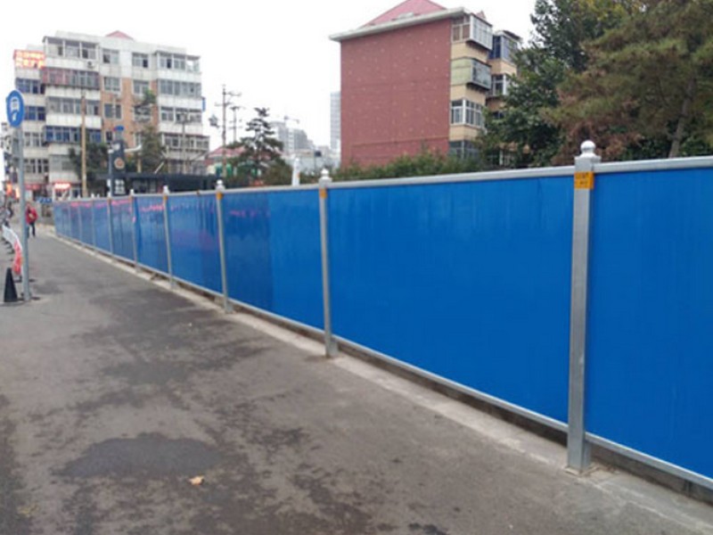 彩钢延川施工围挡