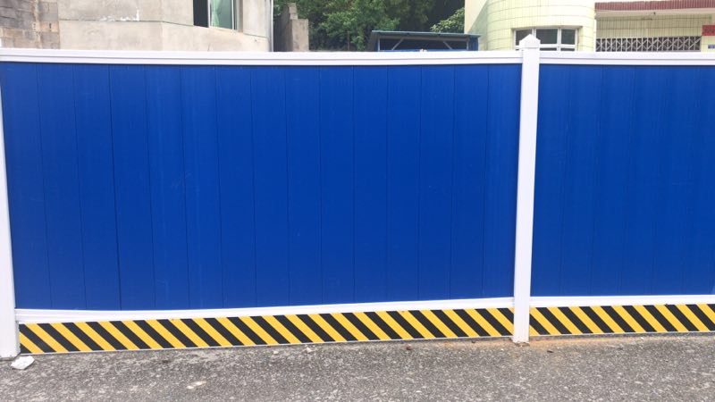 延川黄家湖工地围挡施工